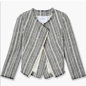 Derek Lam 10 Crosby Fray Edge Detail Lapel Blazer Jacket. Size  4. EUC.